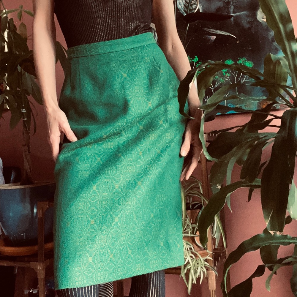 50’s Wool Pencil Skirt